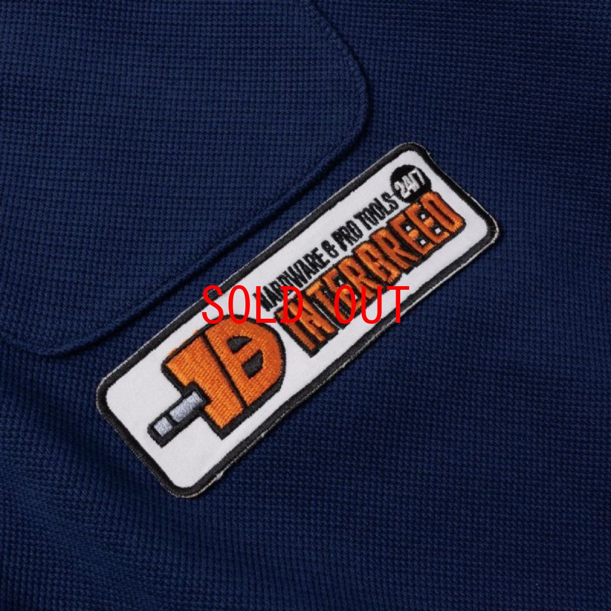 画像4: x RAW IB Hardware Staff L/S Polo Shirts 長袖 ロウ ポロ シャツ (4)