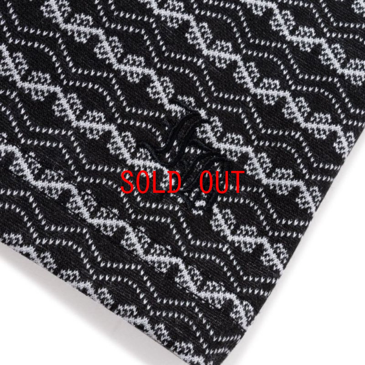 画像6: Patterned Half Zip L/S Polo Shirts Oldie Border ハーフ ジップ ポロ シャツ (6)