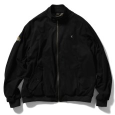 画像2: Faux Suede Harrington Jacket スウェード ハリントン スウィング トップ ジャケット (2)