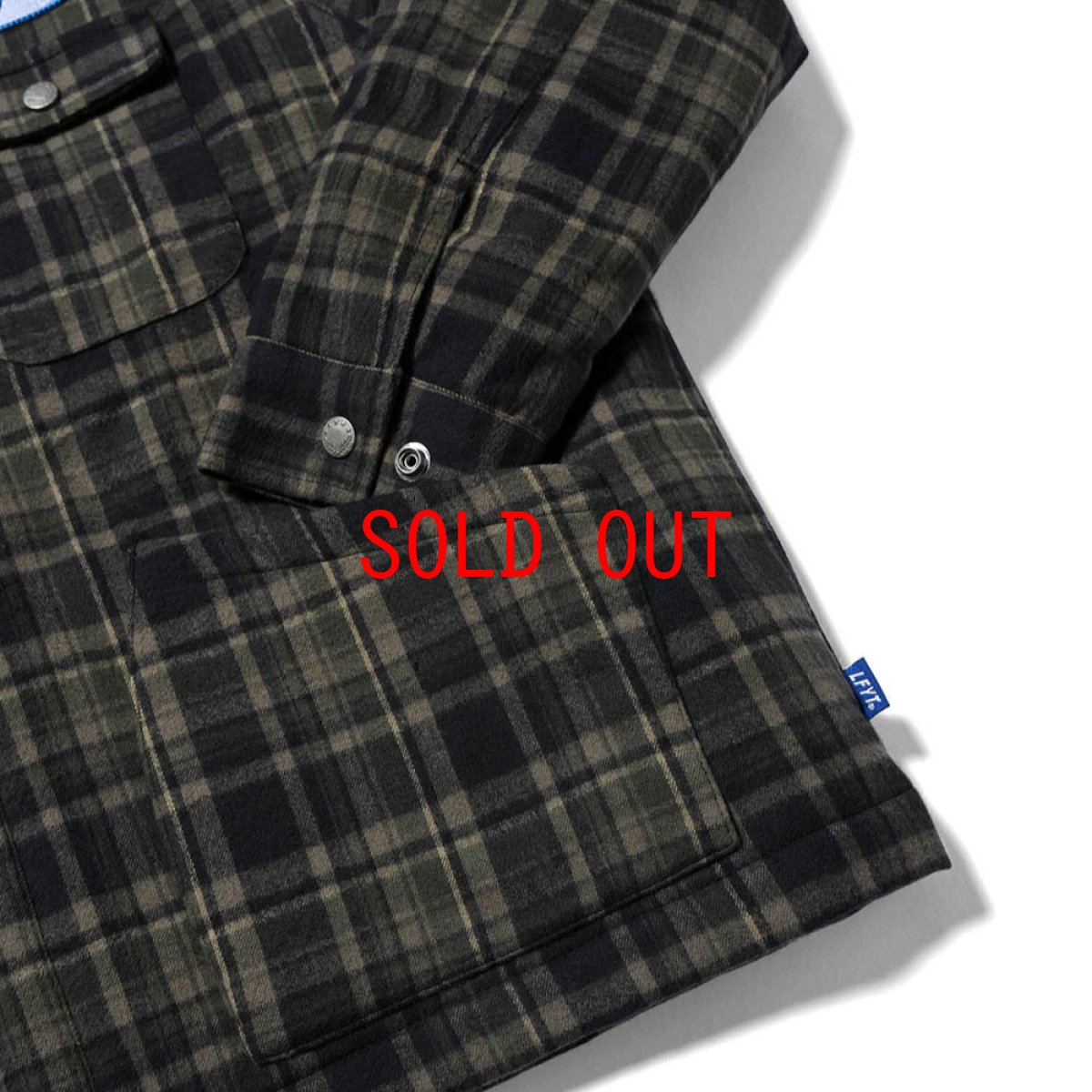 画像7: Flannel Check Shirt Jacket チェック シャツ ジャケット (7)