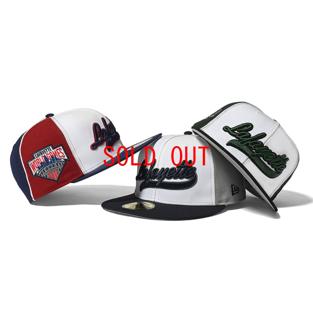 画像1: × New Era 59Fifty 3Tone Team Logo Fitted Cap ニューエラ ロゴ キャップ 帽子 … (1)