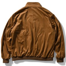 画像3: Faux Suede Harrington Jacket スウェード ハリントン スウィング トップ ジャケット (3)