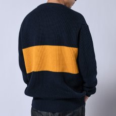 画像5: 2Tone Low Gauge Cotton Knit Sweater 2トーン ローゲージ ニット セーター (5)