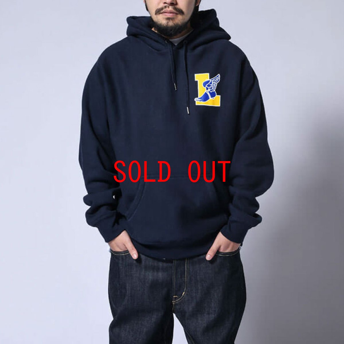 画像5: Wing Foot Pullover Sweat Hoodie ウィングフット プルオーバー スウェット パーカー (5)