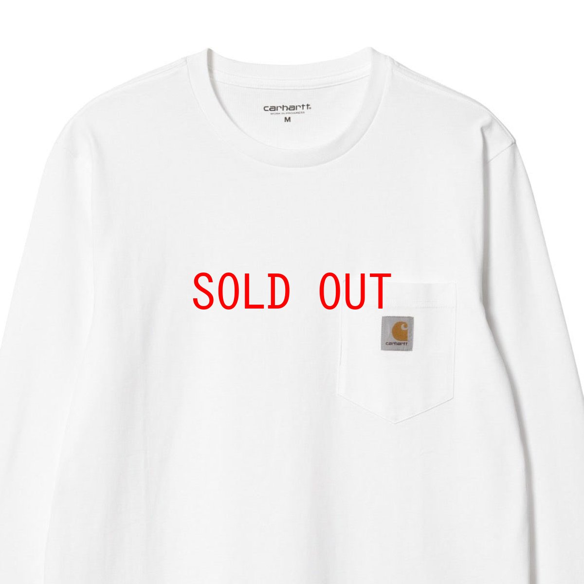 画像6: Logo Pocket L/S Tee ワンポイント ロゴ ポケット 長袖 Tシャツ (6)