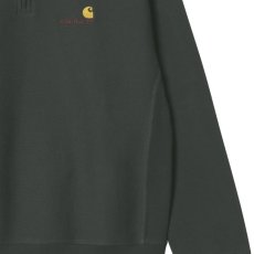 画像6: Half Zip American Script Sweat Shirt ハーフ ジップ アメリカン スクリプト ロゴ スウェット シャツ (6)