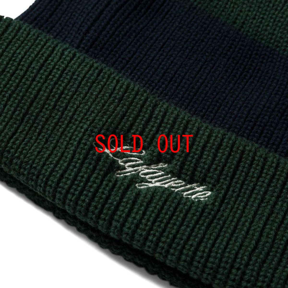 画像8: 2Tone Cotton Beanie Knit Cap コットン ビーニー ニット キャップ 帽子 (8)