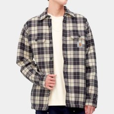 画像10: Arden Check Flannel Shirt Jacket BEG フランネル チェック 長袖 シャツ ジャケット (10)