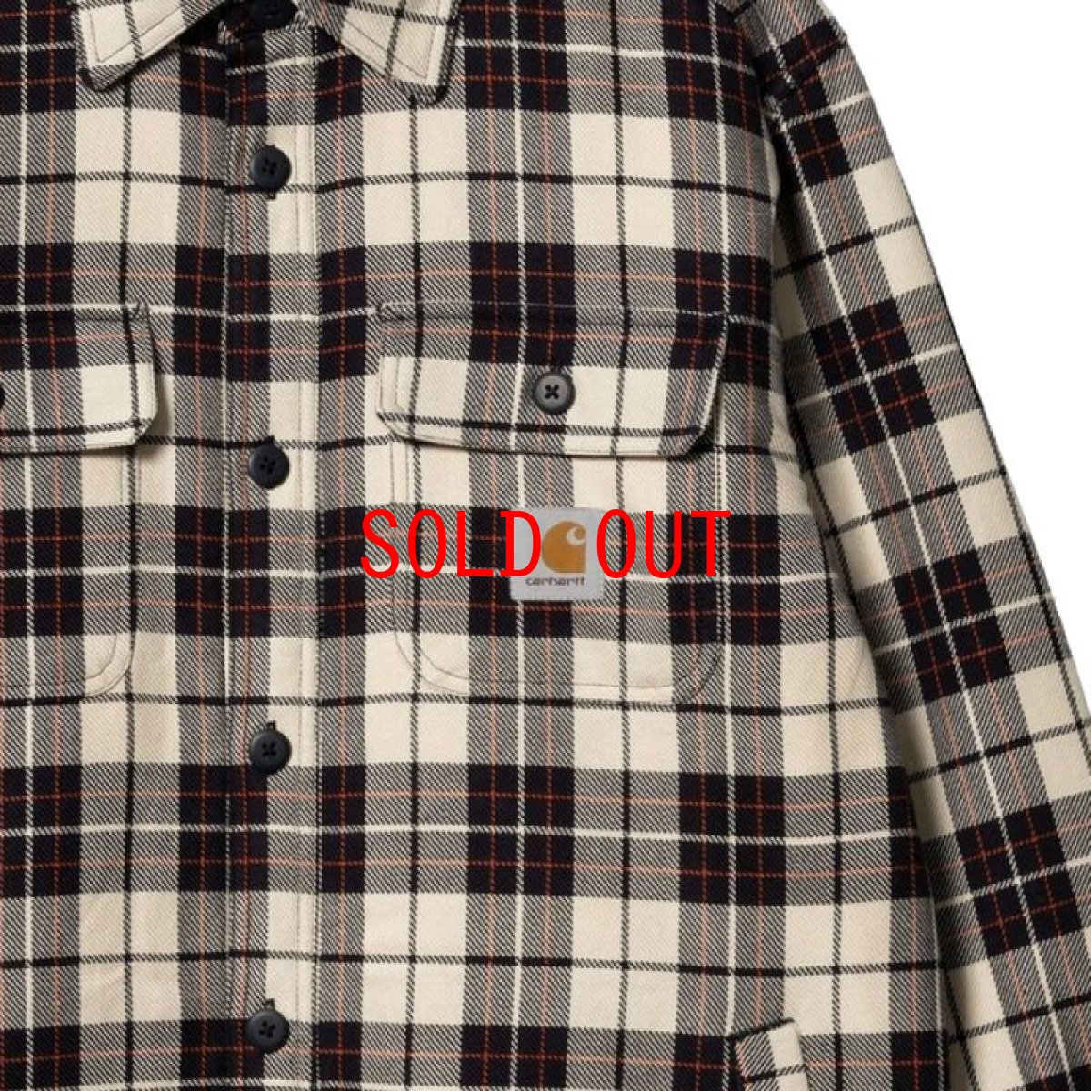 画像9: Arden Check Flannel Shirt Jacket BEG フランネル チェック 長袖 シャツ ジャケット (9)