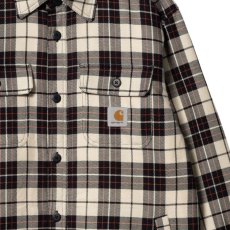 画像9: Arden Check Flannel Shirt Jacket BEG フランネル チェック 長袖 シャツ ジャケット (9)