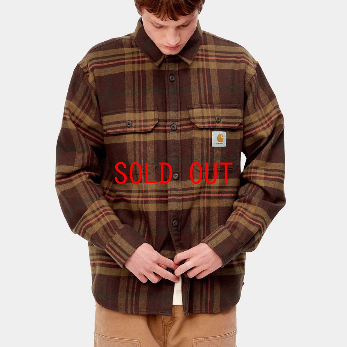 画像8: Wallace L/S Flannel Check Shirt コットン ヘリンボーン フランネル チェック ボタンダウン 長袖 シャツ (8)