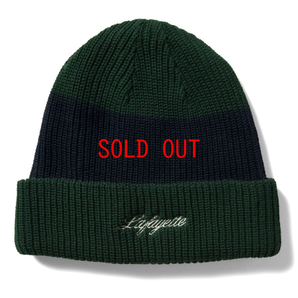 画像3: 2Tone Cotton Beanie Knit Cap コットン ビーニー ニット キャップ 帽子 (3)