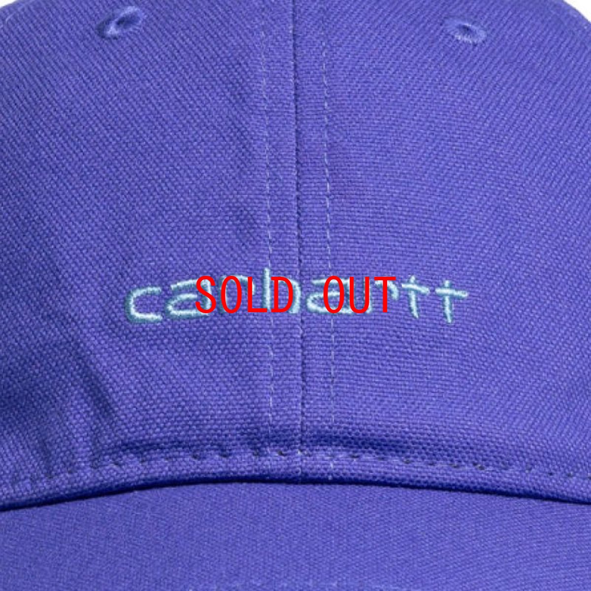 画像8: Canvas Script embroidery Cap ロゴ パネル 刺繍 キャップ 帽子 (8)