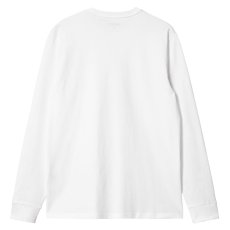 画像5: Logo Pocket L/S Tee ワンポイント ロゴ ポケット 長袖 Tシャツ (5)