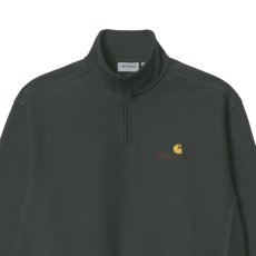 画像4: Half Zip American Script Sweat Shirt ハーフ ジップ アメリカン スクリプト ロゴ スウェット シャツ (4)