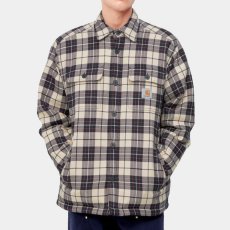 画像4: Arden Check Flannel Shirt Jacket BEG フランネル チェック 長袖 シャツ ジャケット (4)