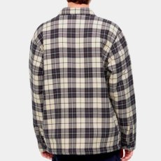 画像5: Arden Check Flannel Shirt Jacket BEG フランネル チェック 長袖 シャツ ジャケット (5)