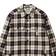 画像11: Arden Check Flannel Shirt Jacket BEG フランネル チェック 長袖 シャツ ジャケット (11)