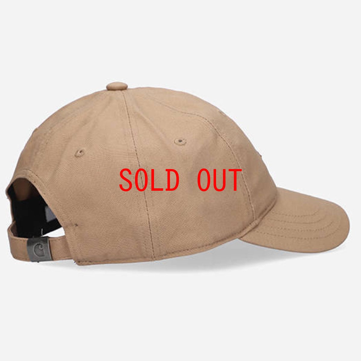 画像5: Canvas Script embroidery Cap ロゴ パネル 刺繍 キャップ 帽子 (5)