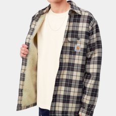 画像6: Arden Check Flannel Shirt Jacket BEG フランネル チェック 長袖 シャツ ジャケット (6)