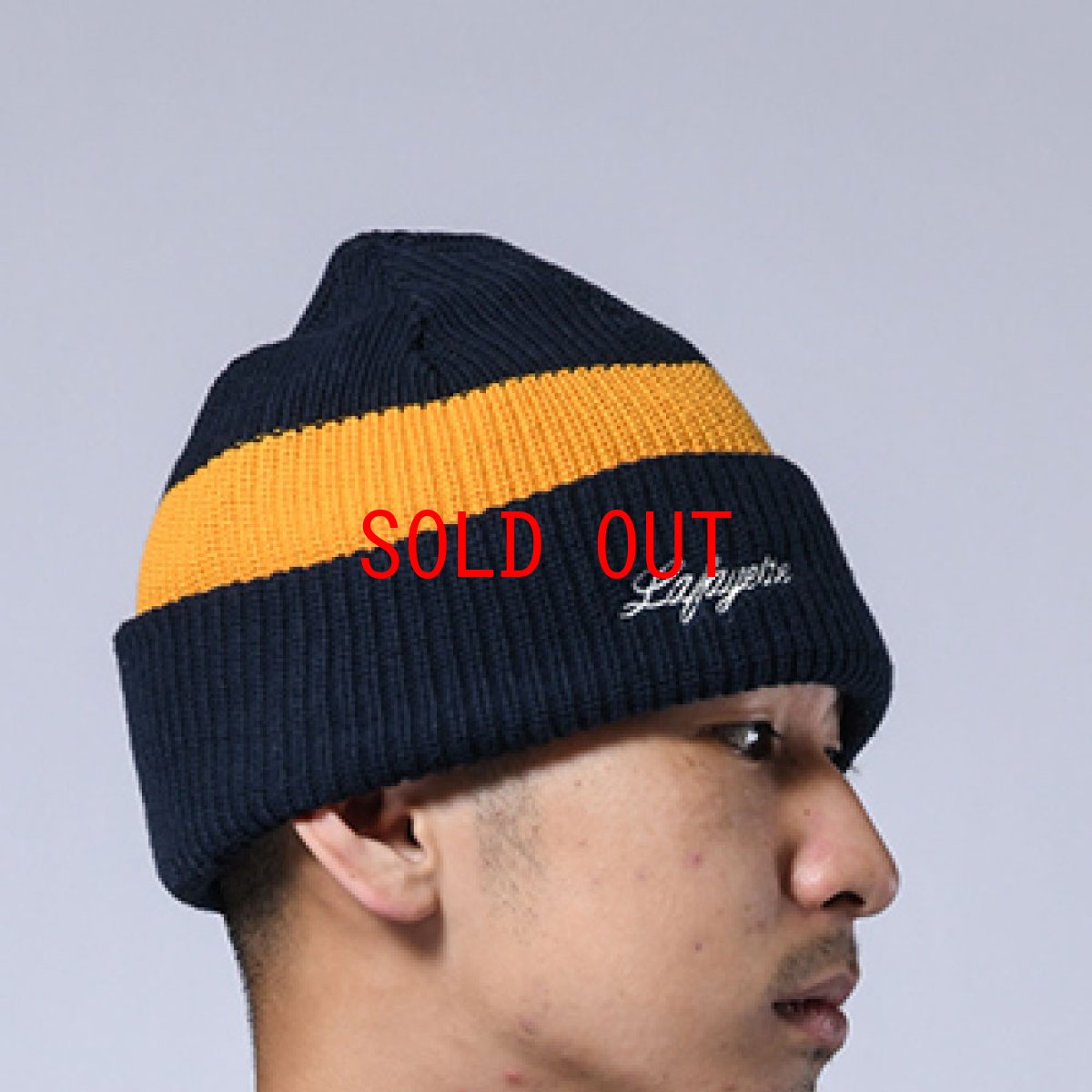 画像5: 2Tone Cotton Beanie Knit Cap コットン ビーニー ニット キャップ 帽子 (5)