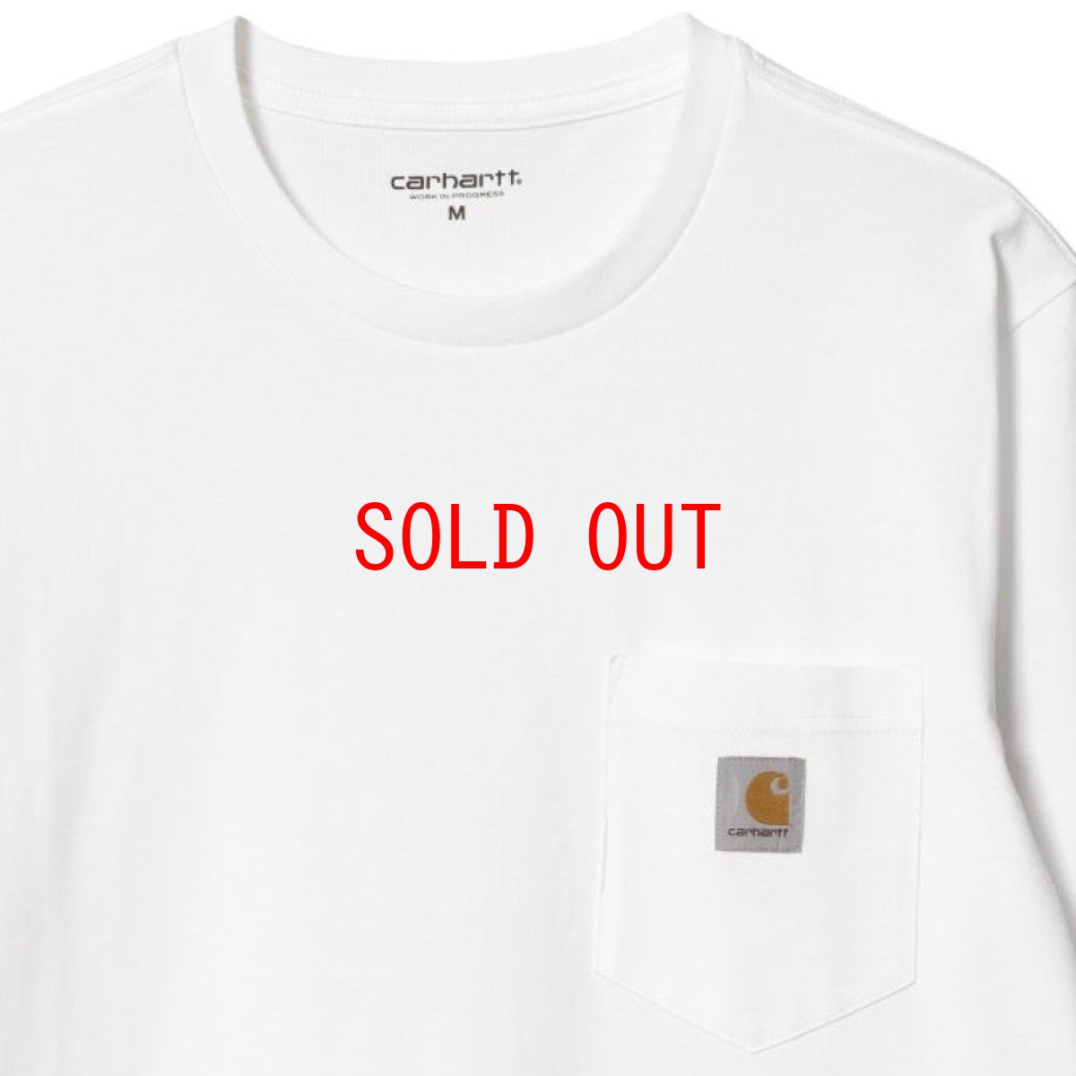 画像3: Logo Pocket L/S Tee ワンポイント ロゴ ポケット 長袖 Tシャツ (3)