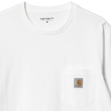 画像3: Logo Pocket L/S Tee ワンポイント ロゴ ポケット 長袖 Tシャツ (3)