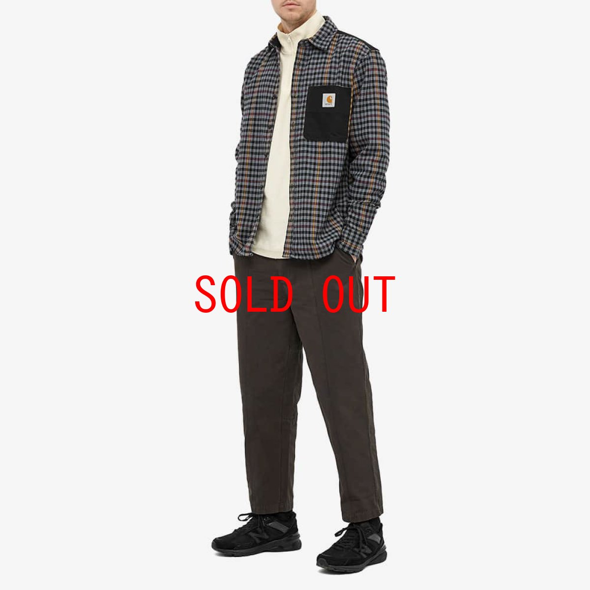 画像8: Asher L/S Flannel Check Shirt Jasper ツイード コットン ヘリンボーン フランネル チェック ボタンダウン 長袖 シャツ (8)