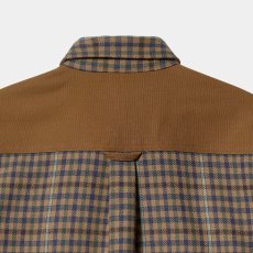 画像7: Asher L/S Flannel Check Shirt Jasper ツイード コットン ヘリンボーン フランネル チェック ボタンダウン 長袖 シャツ (7)