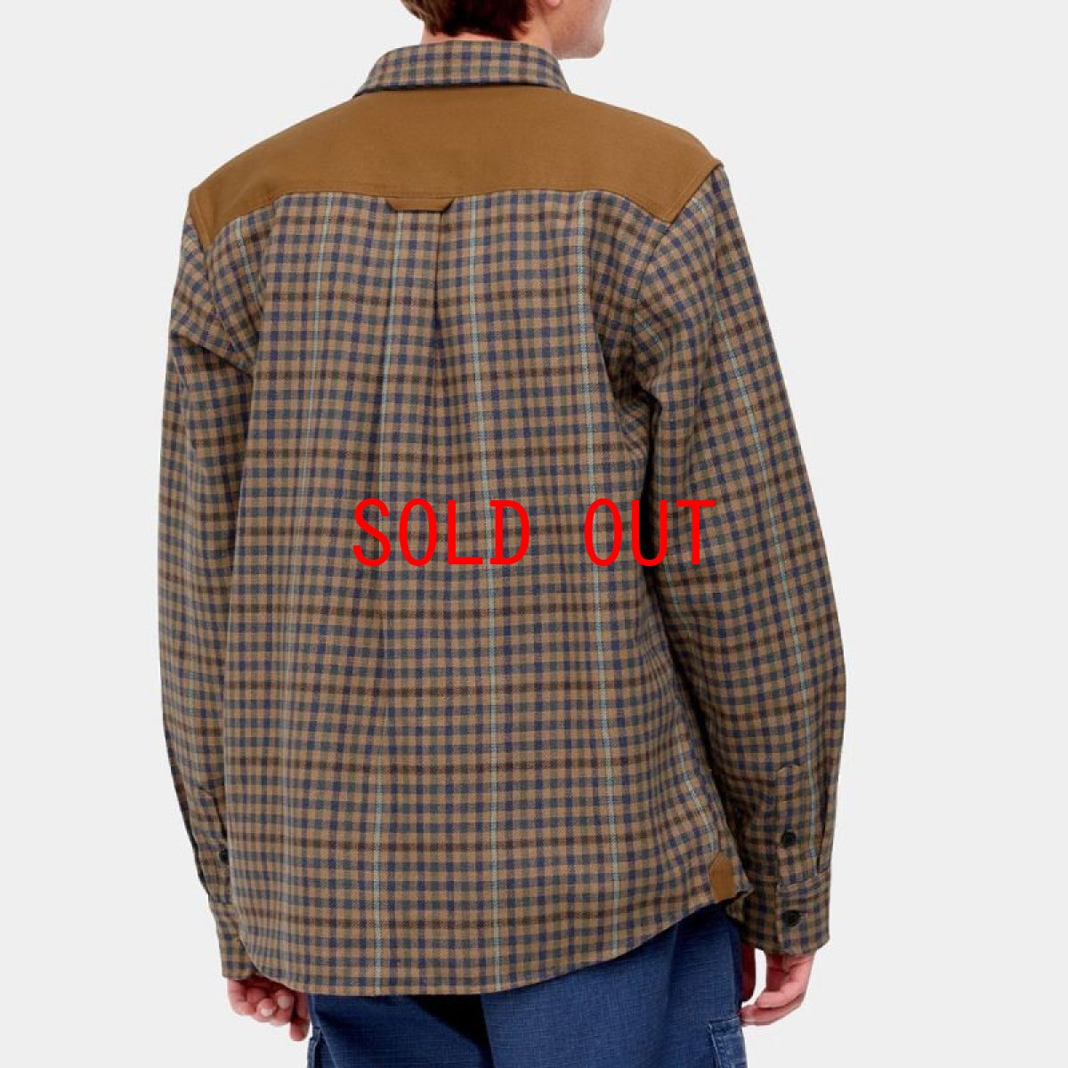 画像5: Asher L/S Flannel Check Shirt Jasper ツイード コットン ヘリンボーン フランネル チェック ボタンダウン 長袖 シャツ (5)