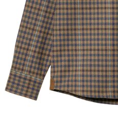 画像8: Asher L/S Flannel Check Shirt Jasper ツイード コットン ヘリンボーン フランネル チェック ボタンダウン 長袖 シャツ (8)