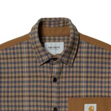 画像6: Asher L/S Flannel Check Shirt Jasper ツイード コットン ヘリンボーン フランネル チェック ボタンダウン 長袖 シャツ (6)