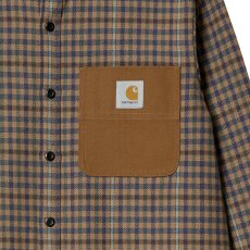 画像9: Asher L/S Flannel Check Shirt Jasper ツイード コットン ヘリンボーン フランネル チェック ボタンダウン 長袖 シャツ (9)