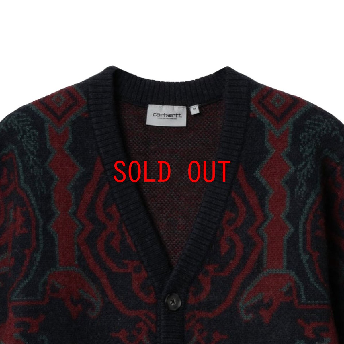 画像4: Verse Jacquard Cardigan バロック ジャカード バース カーディガン ニット セーター (4)