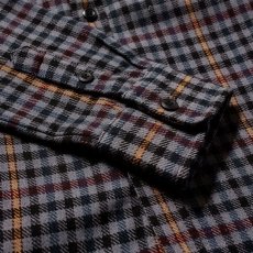 画像5: Asher L/S Flannel Check Shirt Jasper ツイード コットン ヘリンボーン フランネル チェック ボタンダウン 長袖 シャツ (5)