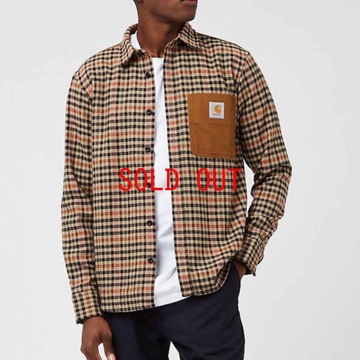 画像11: Asher L/S Flannel Check Shirt Jasper ツイード コットン ヘリンボーン フランネル チェック ボタンダウン 長袖 シャツ (11)