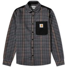 画像2: Asher L/S Flannel Check Shirt Jasper ツイード コットン ヘリンボーン フランネル チェック ボタンダウン 長袖 シャツ (2)