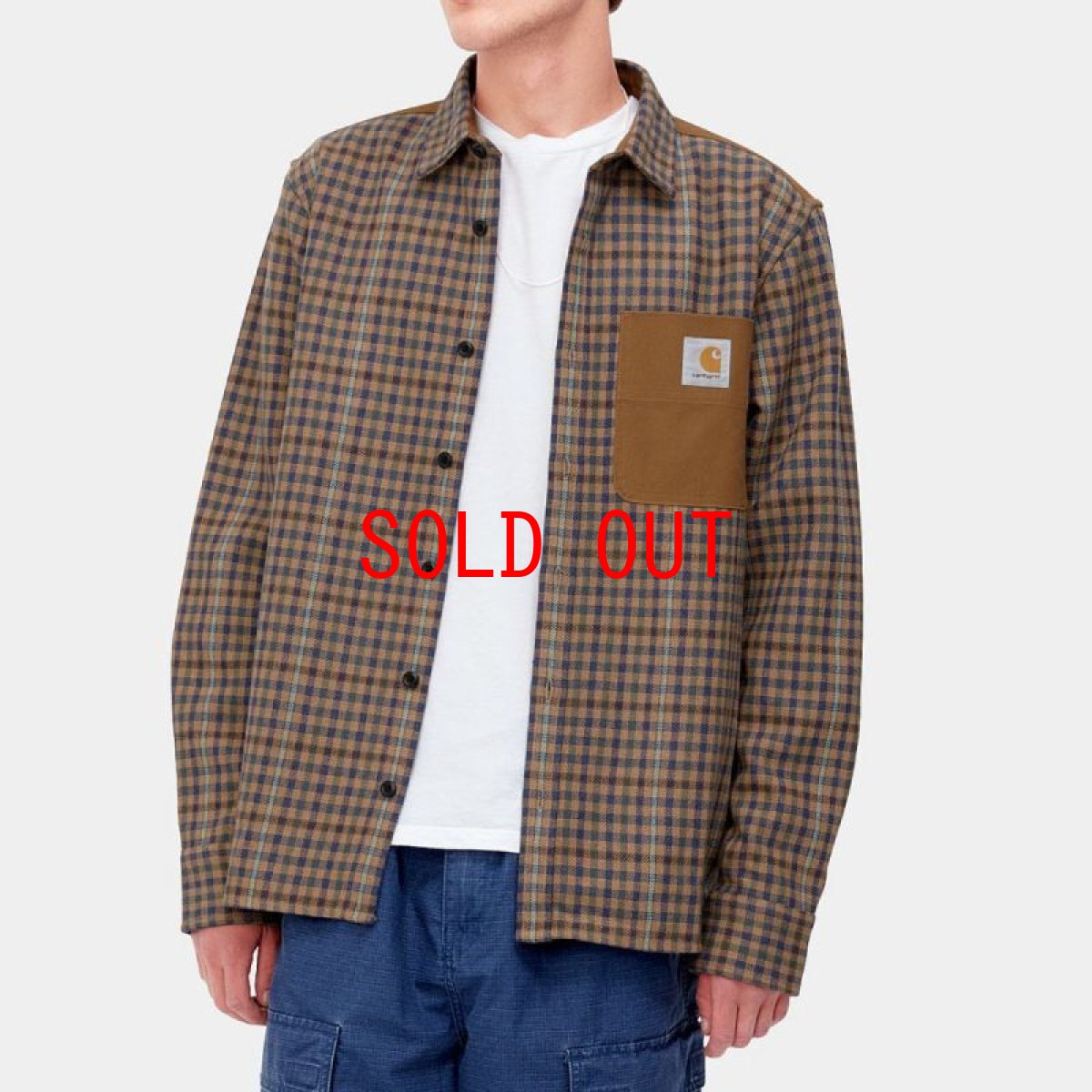 画像4: Asher L/S Flannel Check Shirt Jasper ツイード コットン ヘリンボーン フランネル チェック ボタンダウン 長袖 シャツ (4)