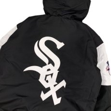 画像10: X Chicago White Sox Pullover Nylon Hooded Jacket シカゴ ホワイト ソックス ハーフジップ ナイロン プルオーバー ジャケット MLB 公式 Official  (10)
