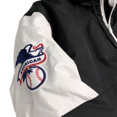 画像5: X Chicago White Sox Pullover Nylon Hooded Jacket シカゴ ホワイト ソックス ハーフジップ ナイロン プルオーバー ジャケット MLB 公式 Official  (5)