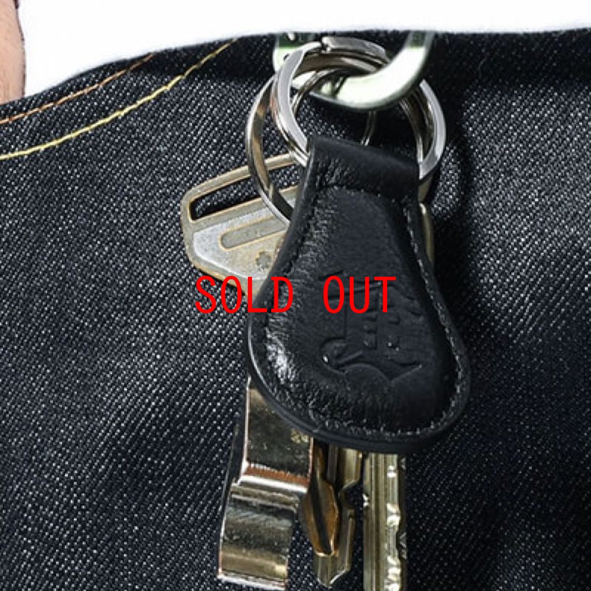 画像5: LFYT Monogram LF Logo Leather Key Chain レザー キーホルダー 牛革 LFYT Lafayette (5)