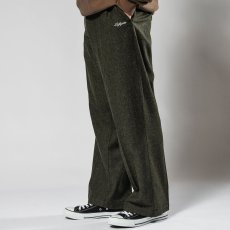 画像5: Wool Pleated Trousers Pants ネップツィード センタープレス スラックス トラウザー パンツ (5)