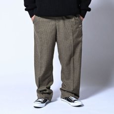 画像4: Wool Pleated Trousers Pants ネップツィード センタープレス スラックス トラウザー パンツ (4)