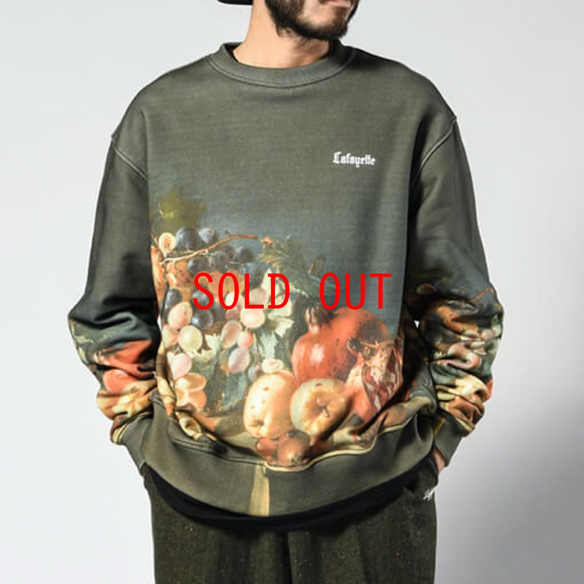画像6: × Prado Museum Still Life With Grapes And Pomegranates Crewneck Sweat プラド ミュージアム クルーネック スウェット (6)