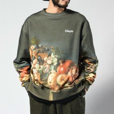 画像6: × Prado Museum Still Life With Grapes And Pomegranates Crewneck Sweat プラド ミュージアム クルーネック スウェット (6)