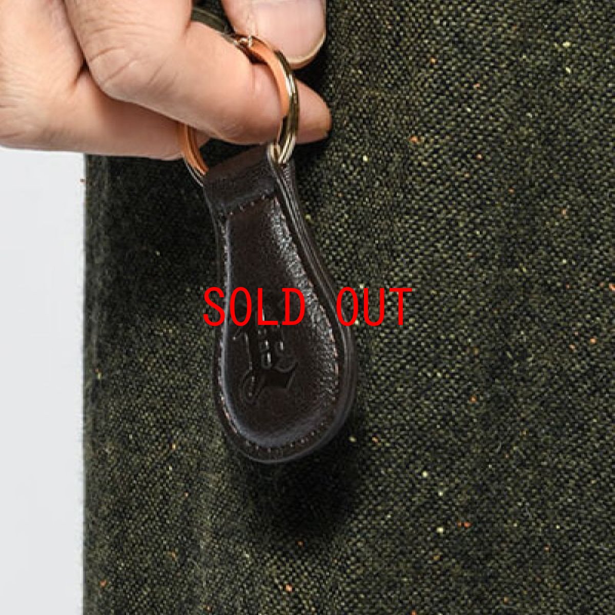 画像4: LFYT Monogram LF Logo Leather Key Chain レザー キーホルダー 牛革 LFYT Lafayette (4)