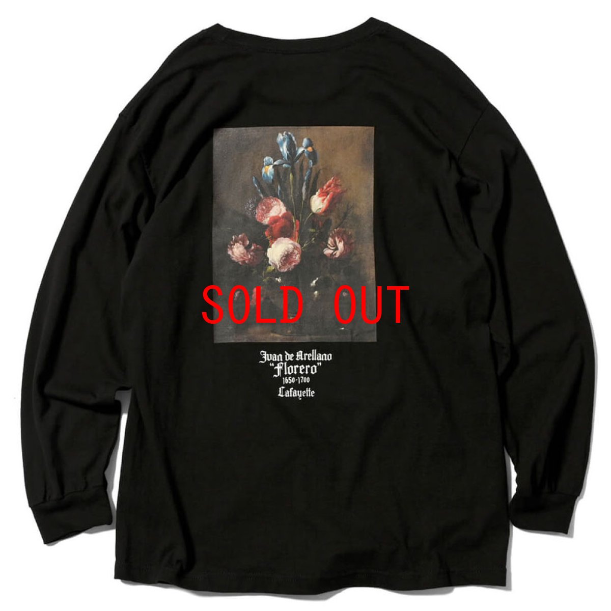 画像4: × Prado Museum Vase Of Flowers L/S Tee プラド ミュージアム 長袖 Tシャツ (4)