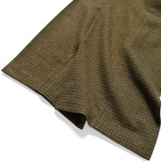 画像8: Wool Pleated Trousers Pants ネップツィード センタープレス スラックス トラウザー パンツ (8)