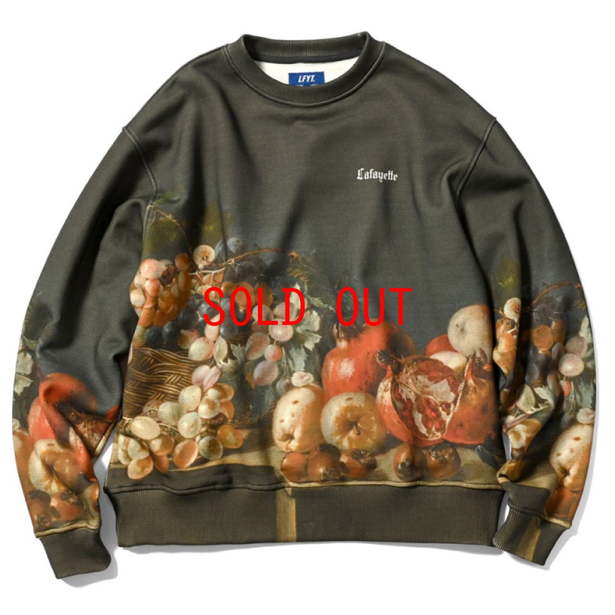 画像2: × Prado Museum Still Life With Grapes And Pomegranates Crewneck Sweat プラド ミュージアム クルーネック スウェット (2)