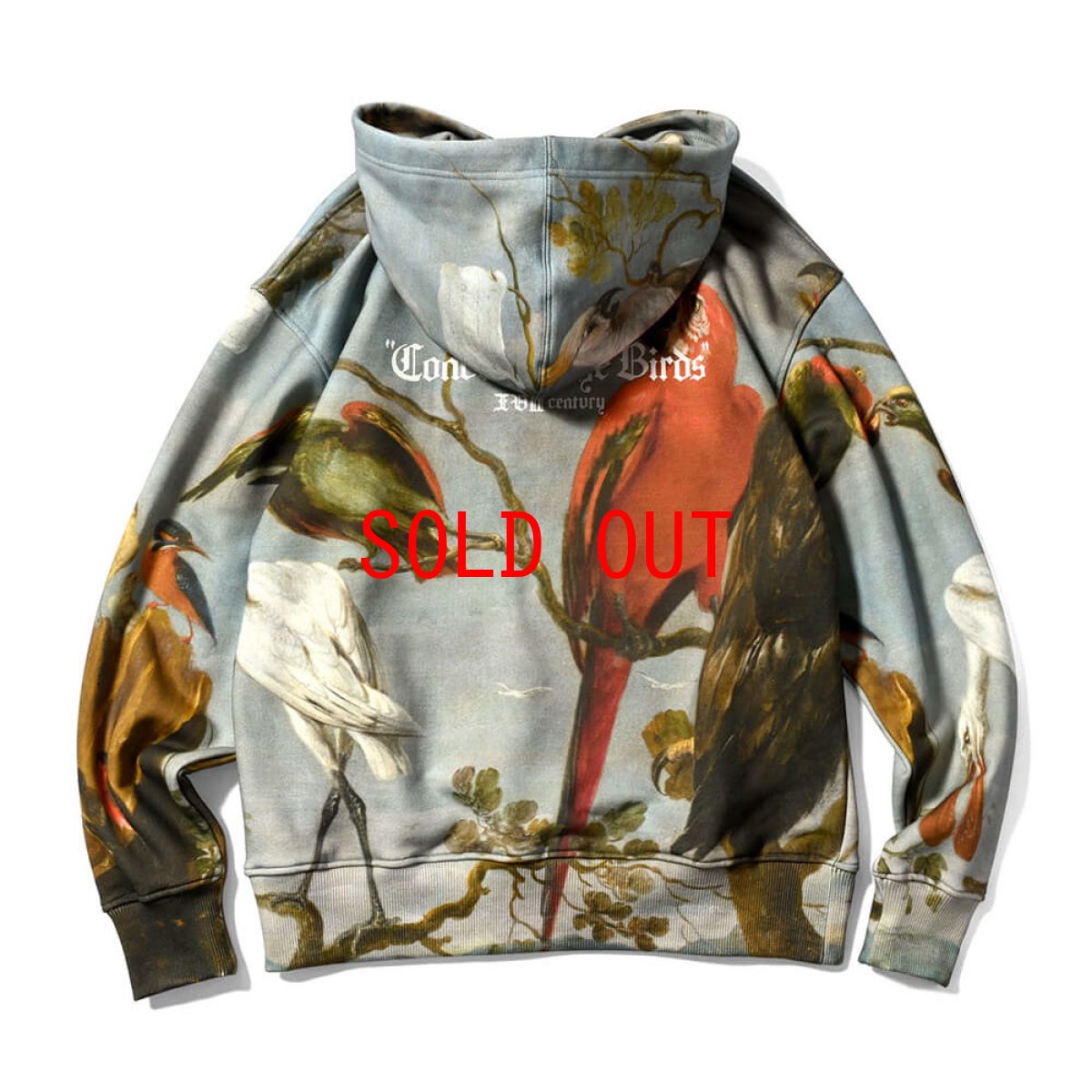 画像3: × Prado Museum Concert Of The Birds Sweat Hoodie プラド ミュージアム プルオーバー パーカー スウェット (3)